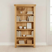 Tours Premium Large Bookcase - Oak