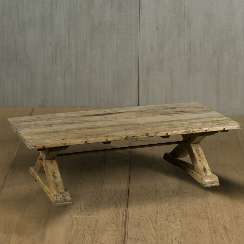 Poitiers X Feet Coffee Table Boatwood