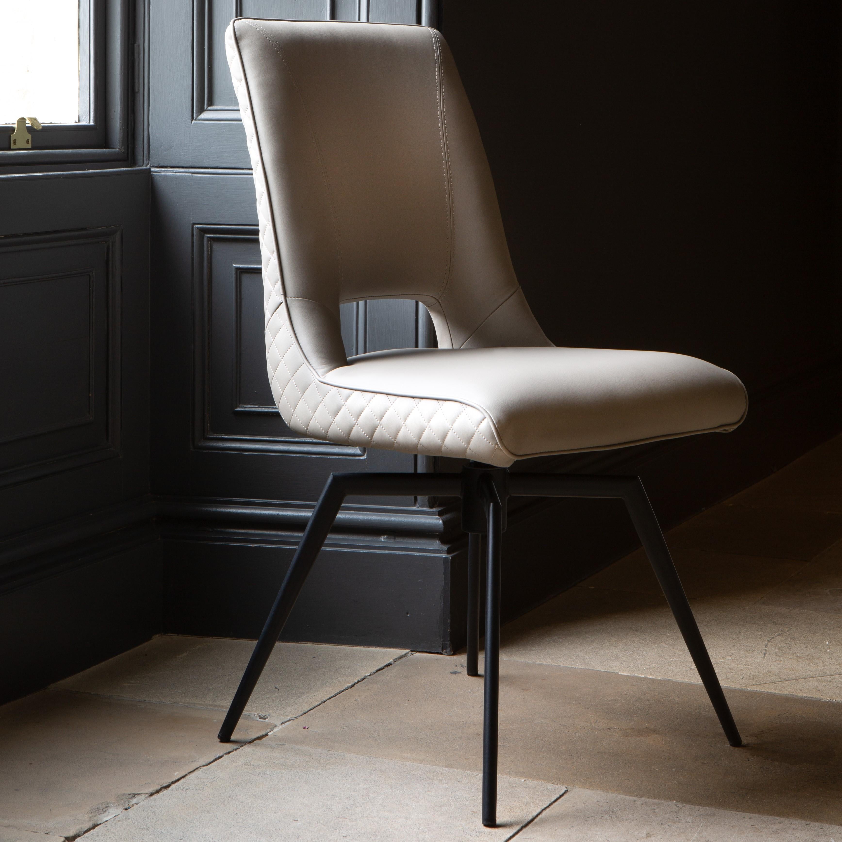 Toulon Upholstered Swivel Chair
