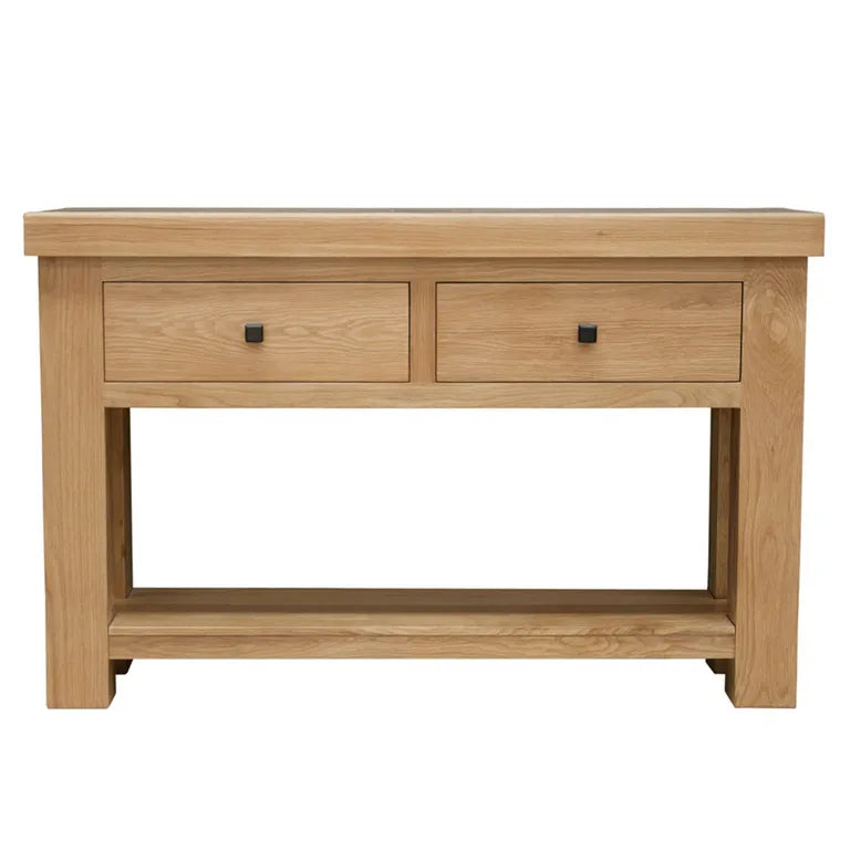 Bourges Console Table - 2 Drawer - Oak
