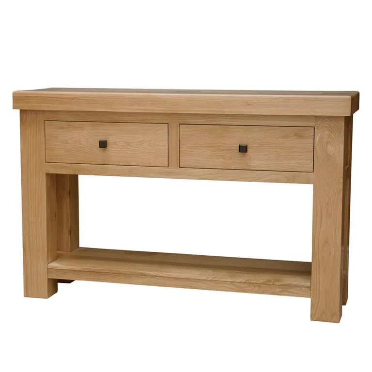 Bourges Console Table - 2 Drawer - Oak