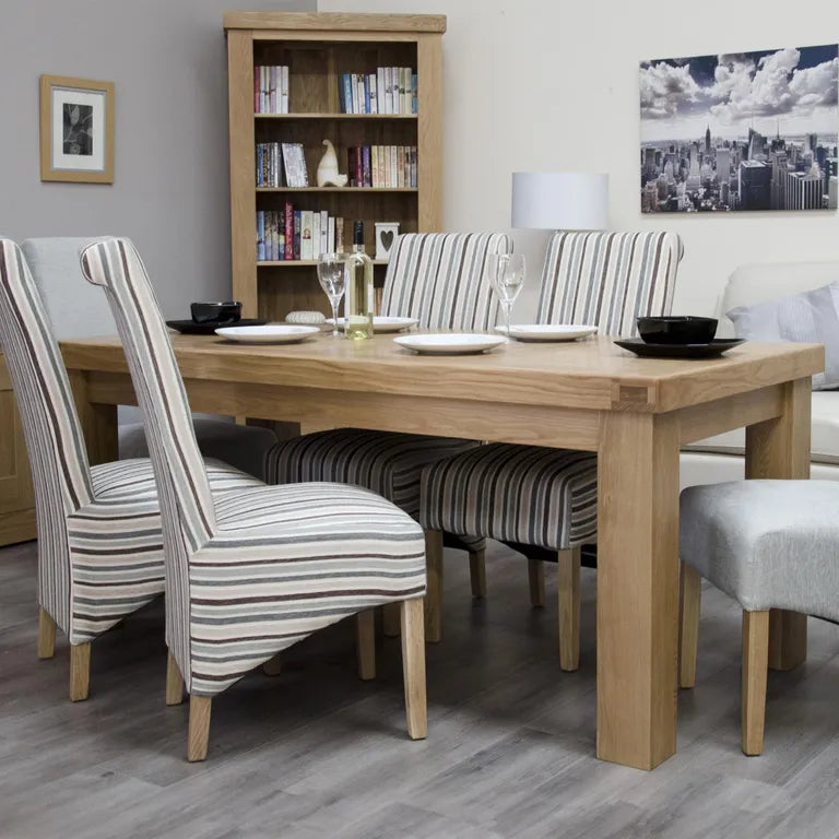 Bourges Dining Table - 6 Seater - 180cm - Oak