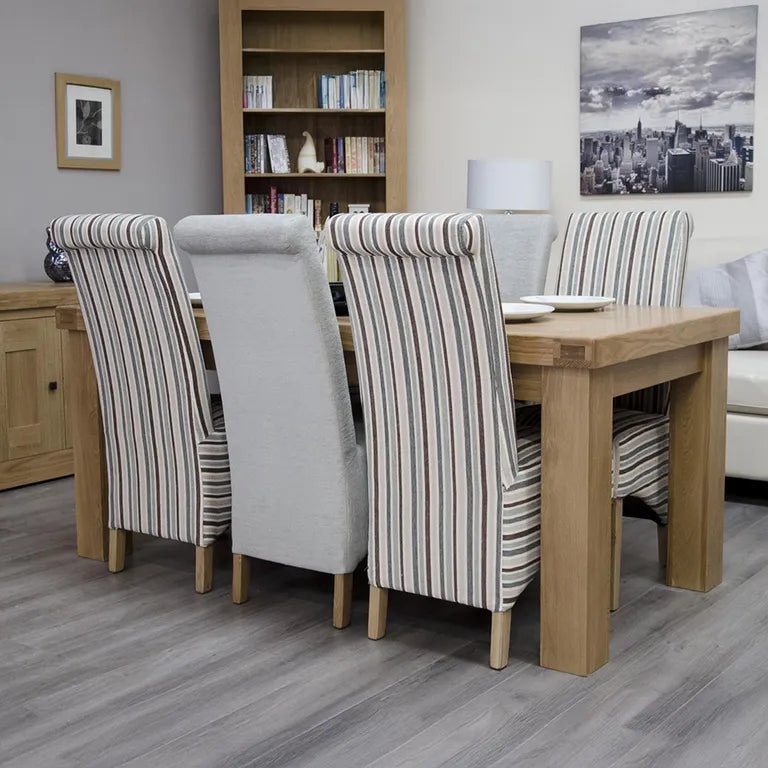 Bourges Dining Table - 6 Seater - 180cm - Oak