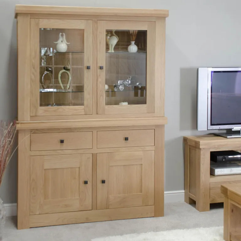 Bourges Dresser - 4 Door - 2 Drawer - Oak