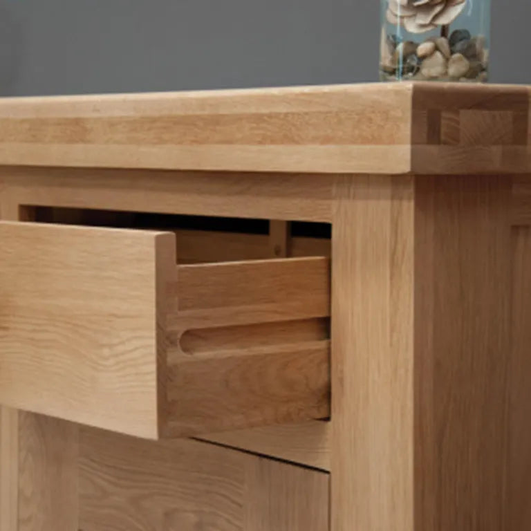 Bourges Sideboard - 3 Door - Extra Large - 182cm - Oak