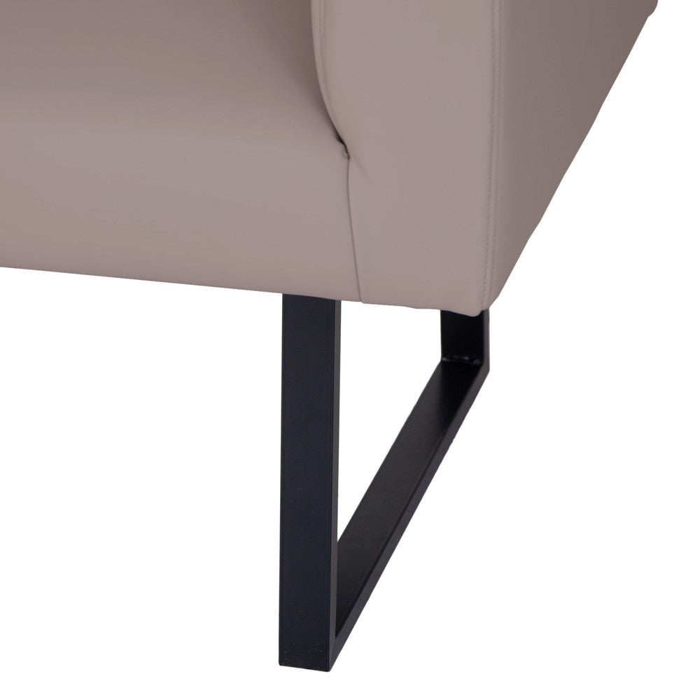 The Chair Collection Corner Bench - Part 2 (lefthand) - Taupe