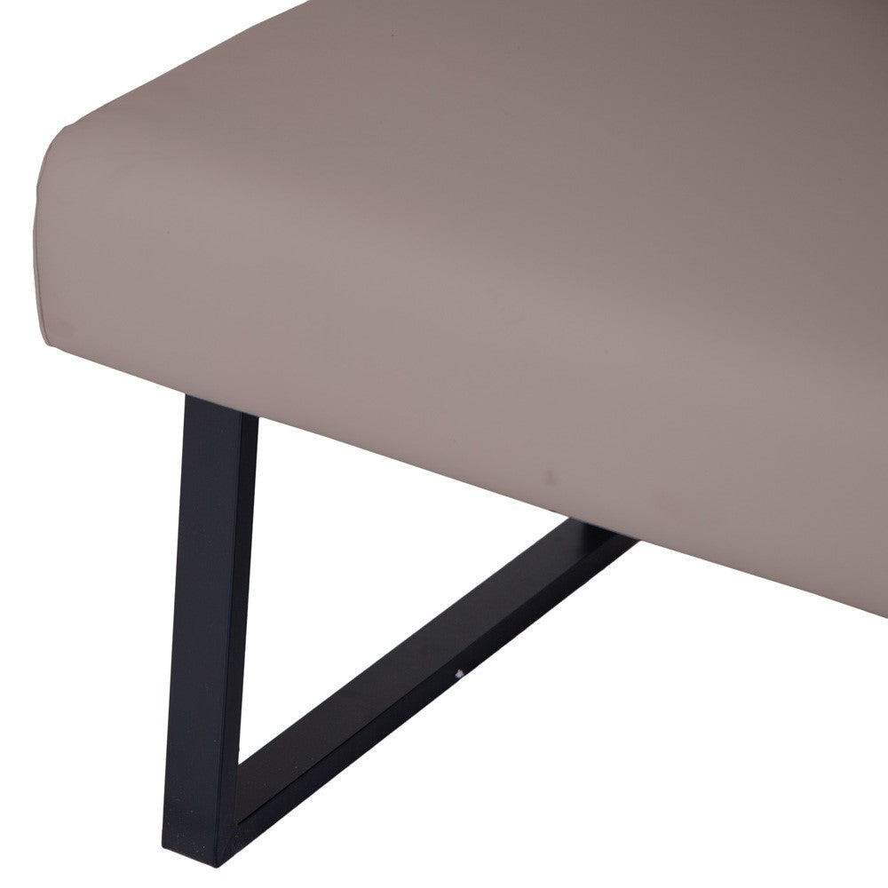 The Chair Collection Corner Bench - Part 2 (lefthand) - Taupe