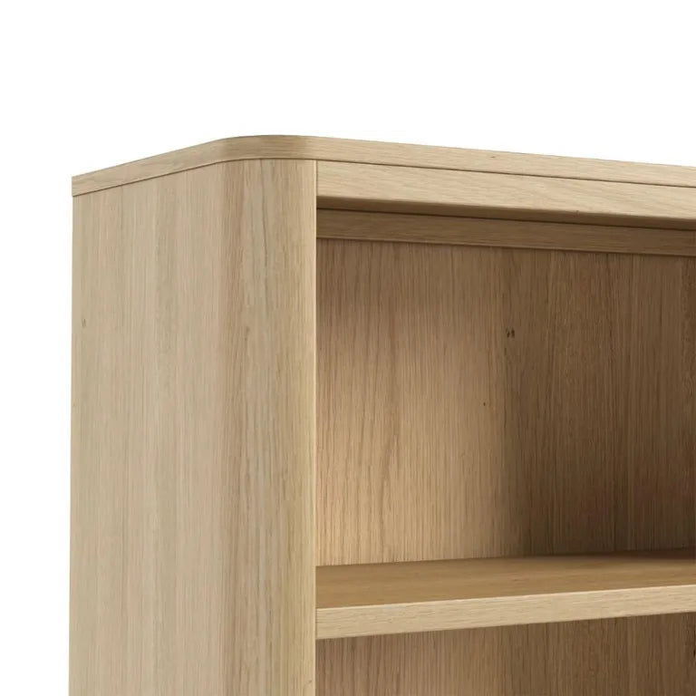 Lyon Bookcase - with Cupboard - Oak