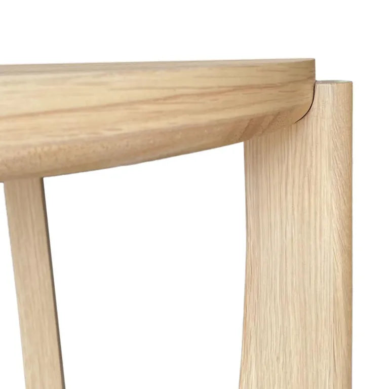 Lyon Round Side Table - Oak