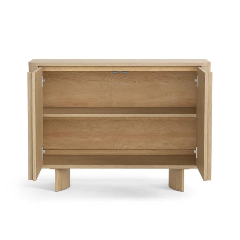 Lyon Sideboard - 2 Door Small - 105cm - Oak