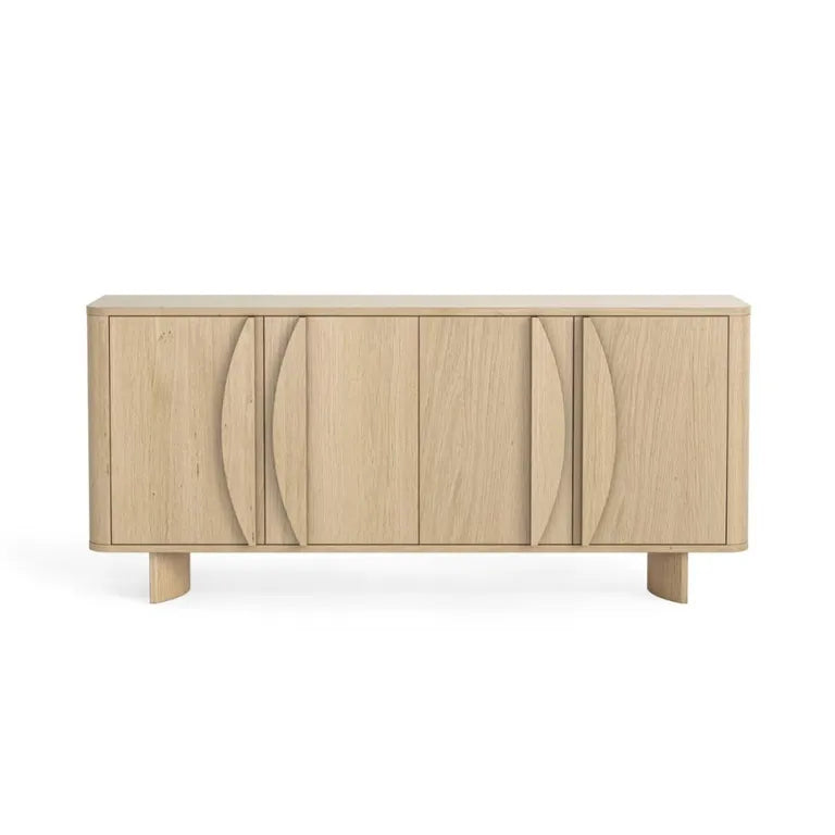 Lyon Sideboard - 4 Door Large - 165cm - Oak