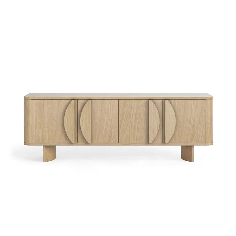 Lyon TV Unit - 4 Door - Oak