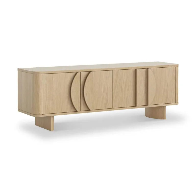 Lyon TV Unit - 4 Door - Oak