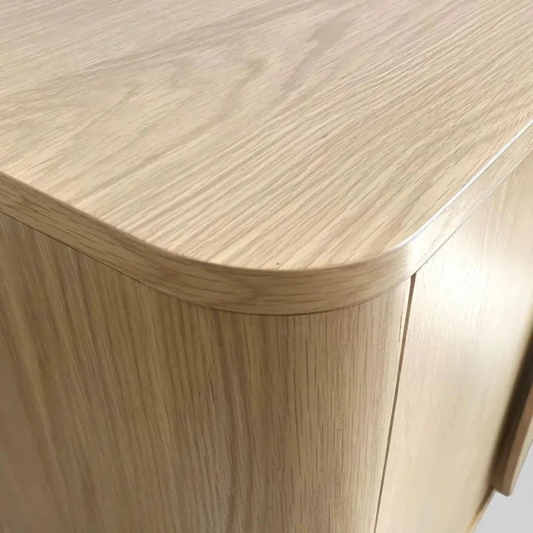 Lyon TV Unit - 4 Door - Oak