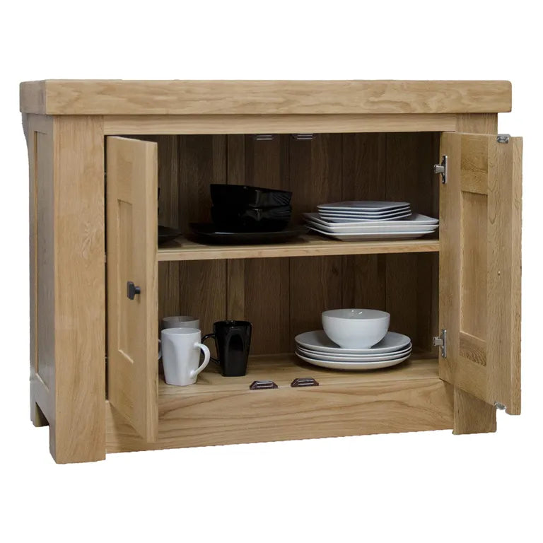 Bourges Occasional Cupboard - 2 Door - Oak