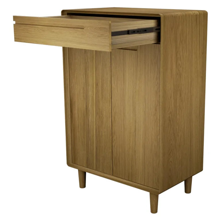 Danish-Oak-2-Door-Shoe-Cabinet