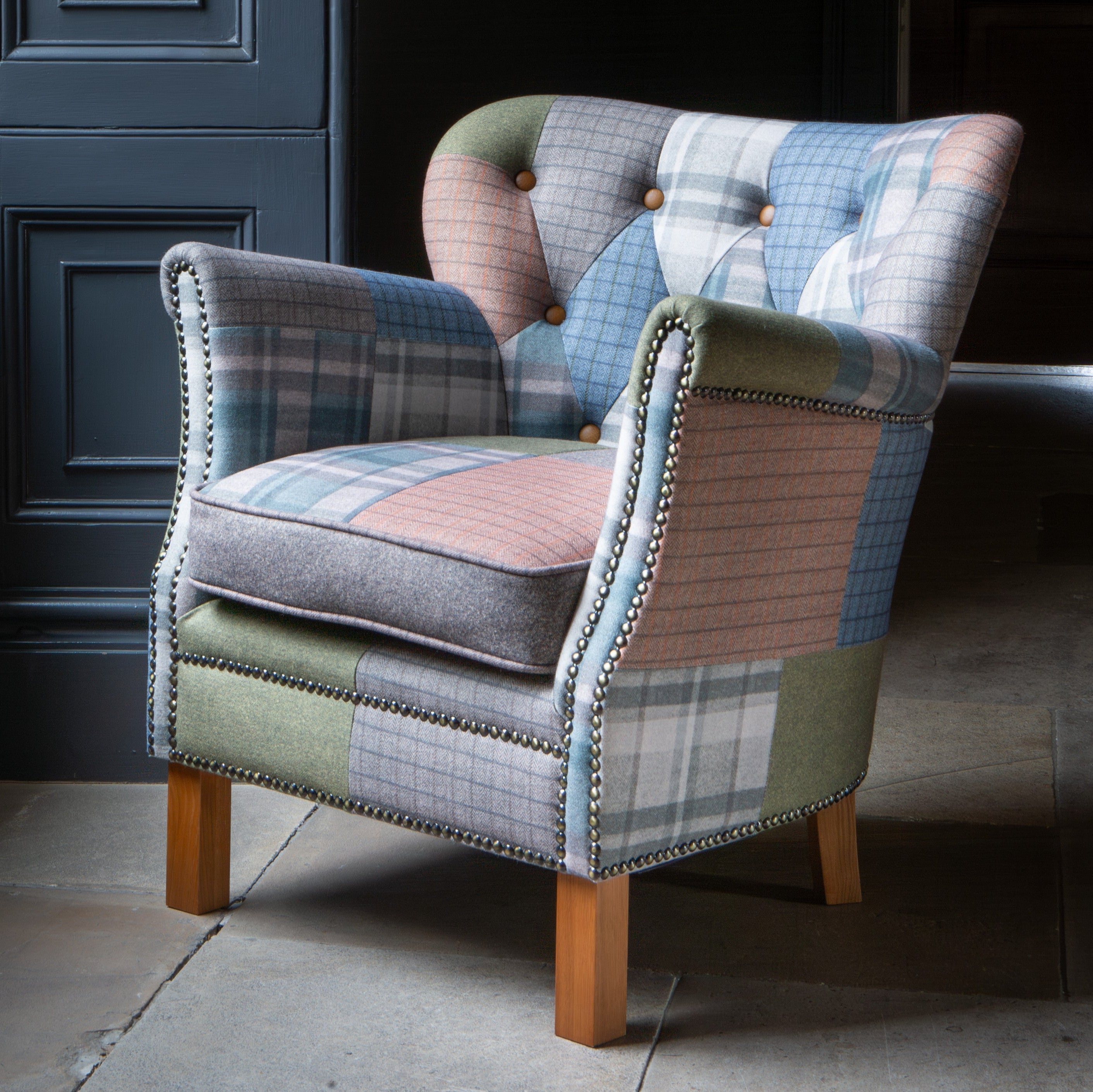 Le Mans Patchwork Chair