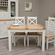 Provins Extending Dining Table - 4-6 Seater - 122cm-162cm