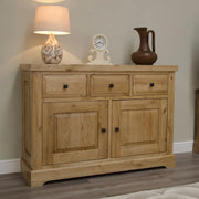 Dinan Sideboard - 2 Door - Medium - 130cm - Oak