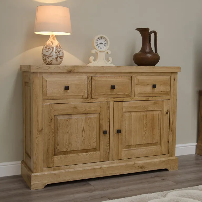 Dinan Sideboard - 2 Door - Medium - 130cm - Oak
