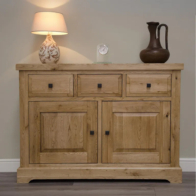 Dinan Sideboard - 2 Door - Medium - 130cm - Oak