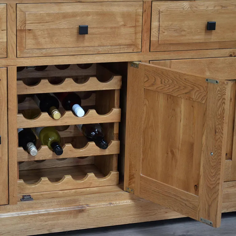 Dinan Sideboard - 3 Door - Large - 159cm - Oak