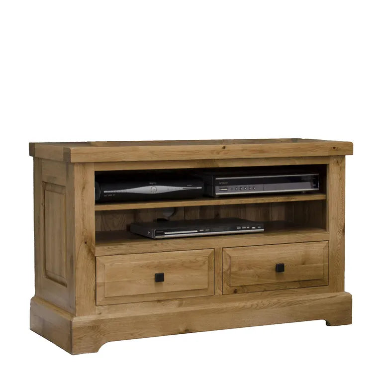 Dinan TV Unit - 2 Drawer - Oak