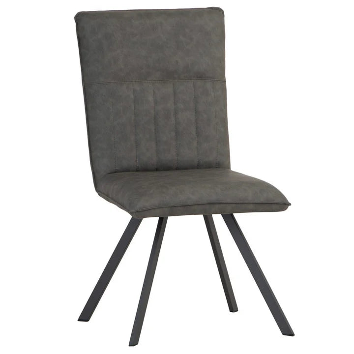 The Chair Collection Dining Chair Grey PU