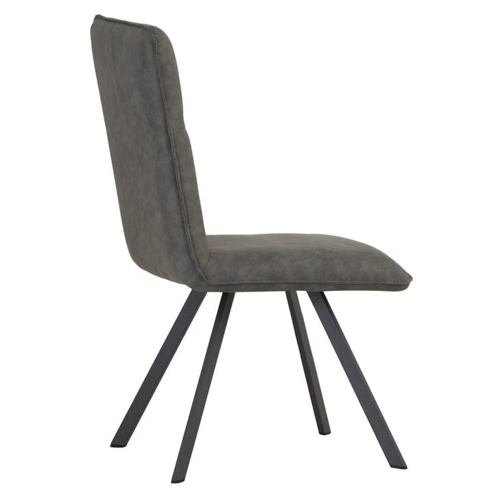 The Chair Collection Dining Chair Grey PU