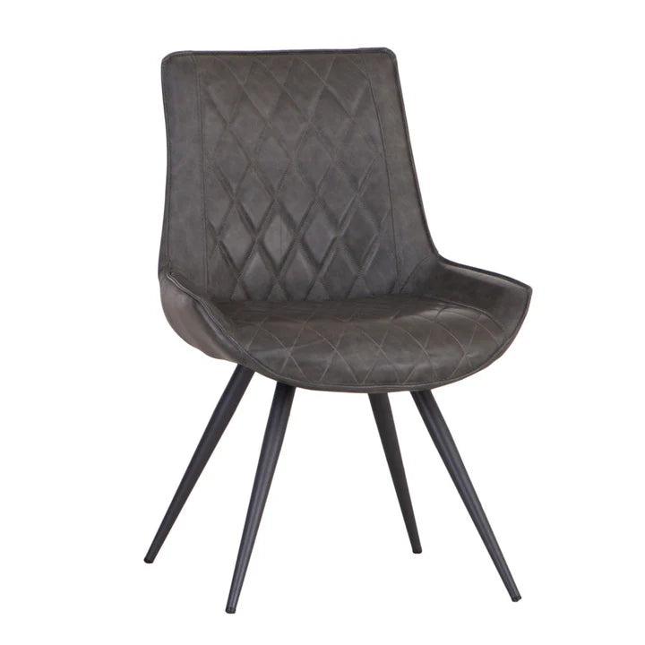 The Chair Collection Dining Chair Grey PU