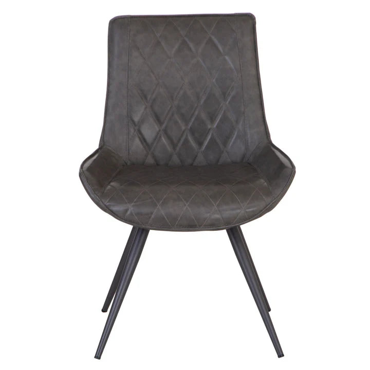 The Chair Collection Dining Chair Grey PU