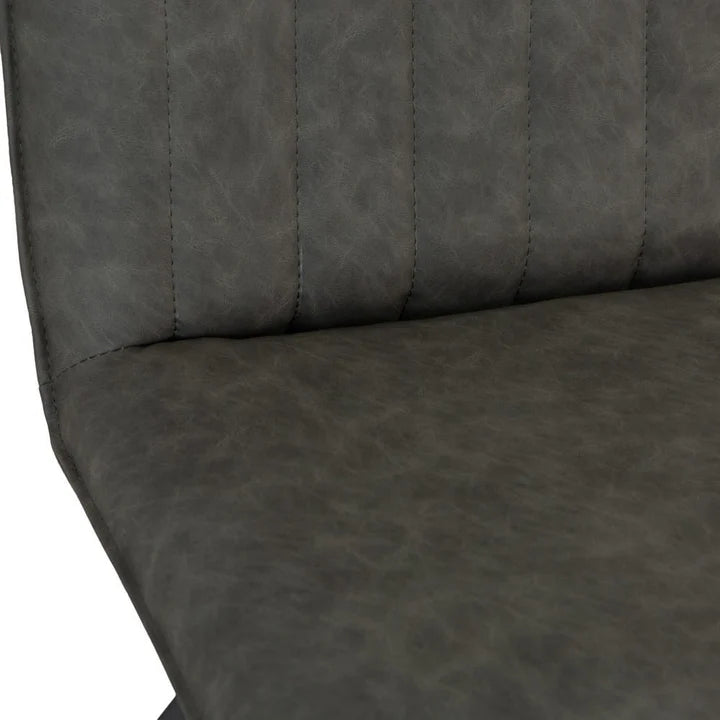 The Chair Collection Dining Chair Grey PU