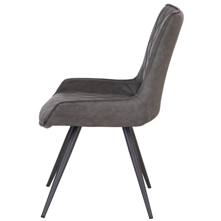 The Chair Collection Dining Chair Grey PU