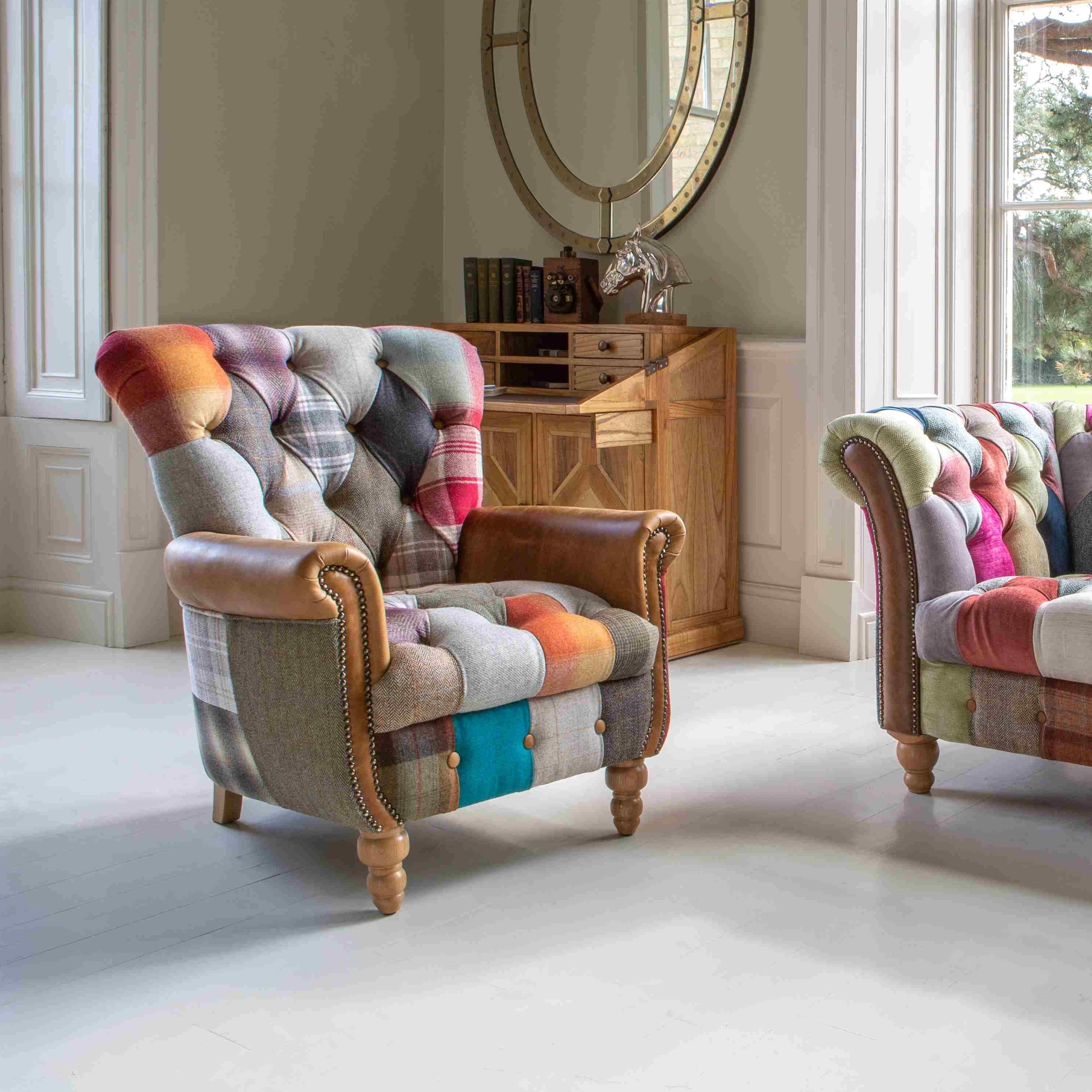 Carcassonne Gotham Harlequin Armchair