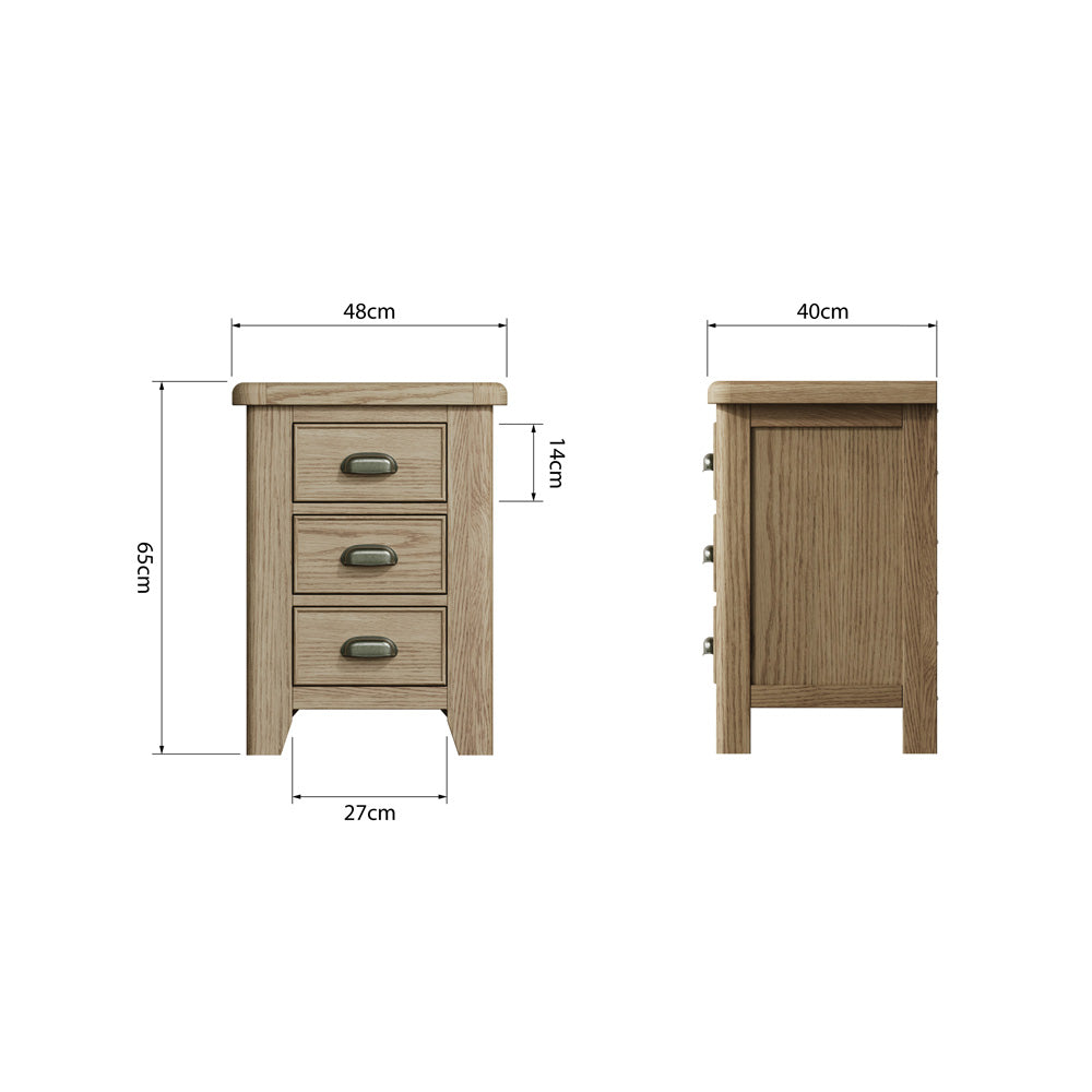 Caen Large Bedside Cabinet