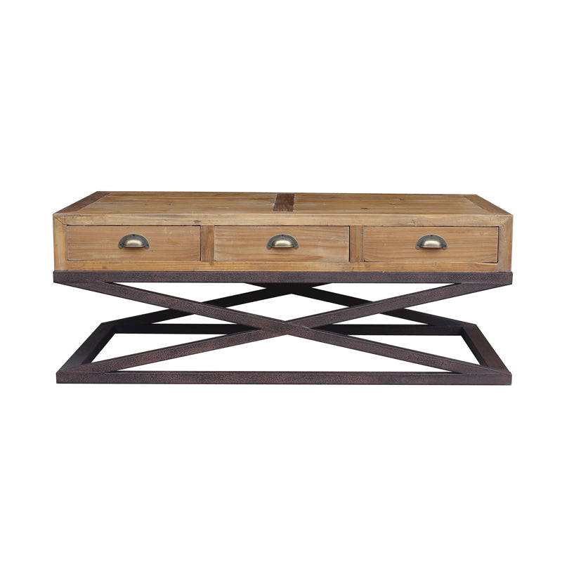 Dunkirk X Base Coffee Table 6 Drawers