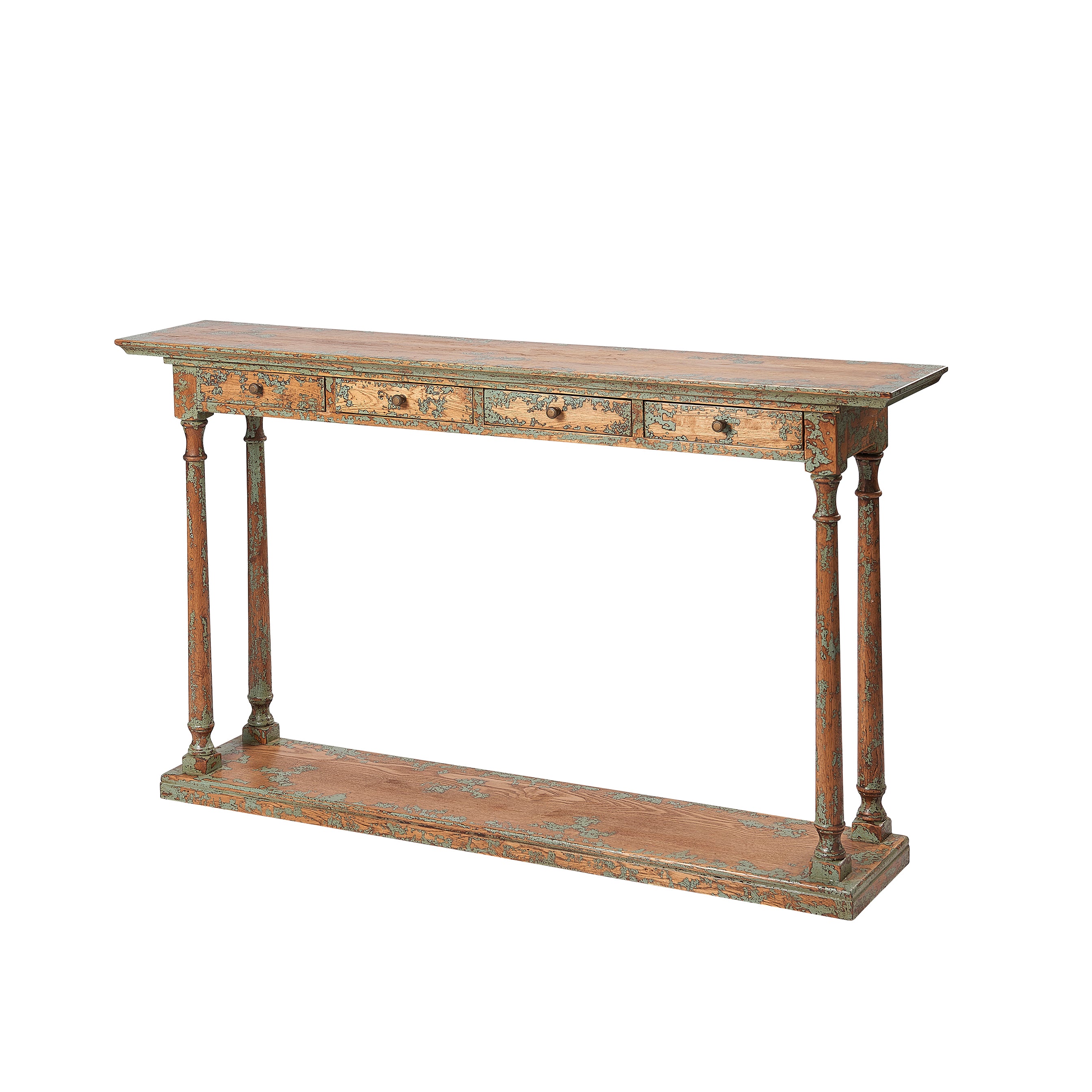 Dunkirk Narrow Console Table 4 Drawer