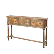 Dunkirk Hall Table 6 Drawers