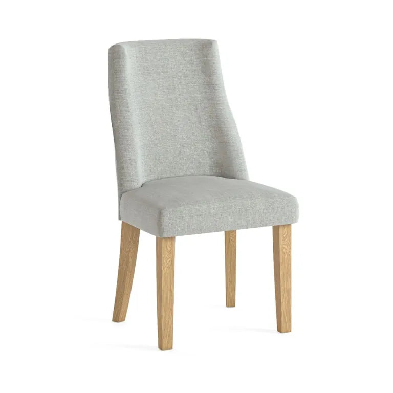 Luna Dining Chair - Set of 2 - Beige Fabric