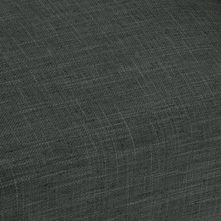 Luna Dining Chair - Set of 2 - Charcoal Fabric