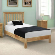 Marseille Slatted Bed - Natural Oak - 3ft Single