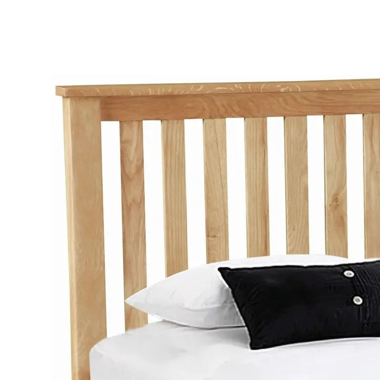 Marseille Slatted Bed - Natural Oak - 3ft Single