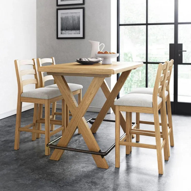 Paris Bar Table - Oak
