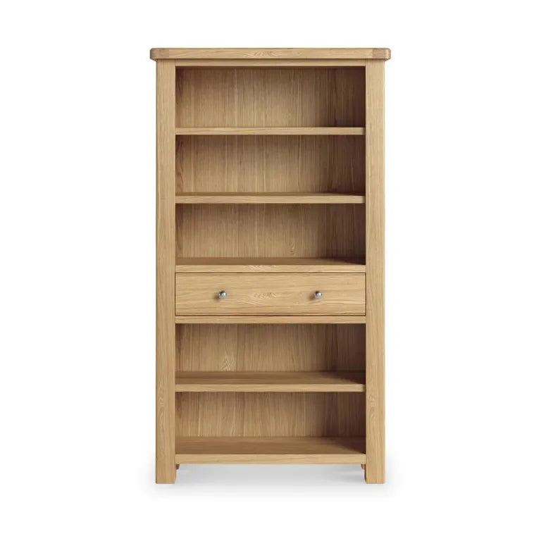 Paris Bookcase - 1 Drawer Large - Oak