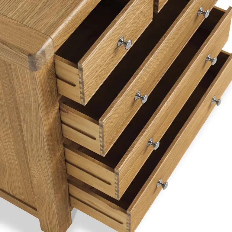 Paris Chest - 2+3 Drawer - Oak