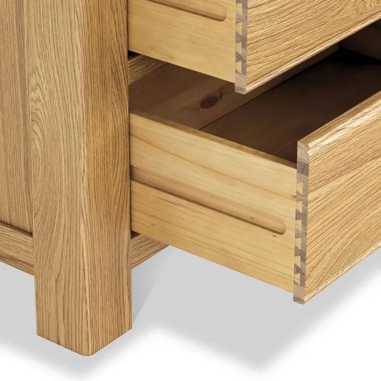Paris Chest - 3+4 Drawer Wide - Oak