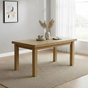 Paris Extending Dining Table - 4-6 Seater - 140cm-185cm - Oak