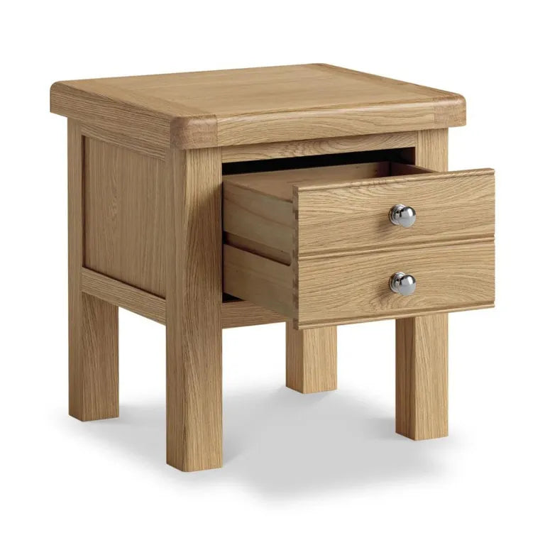 Paris Lamp Table - 1 Drawer - Oak