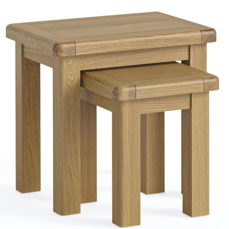 Paris Nest of Tables - Set of 2 - Oak
