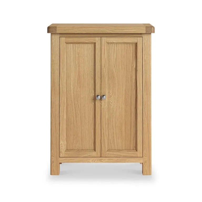 Paris Shoe Cabinet - 2 Door - Oak